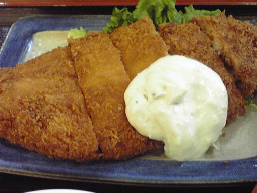2008/04/01めし屋食堂白身フライ