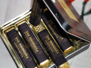 ペニンシュラのチョコ