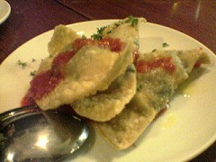 ぎょうざ風ピザ