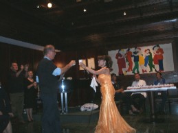 カフェトリノでオペラショー