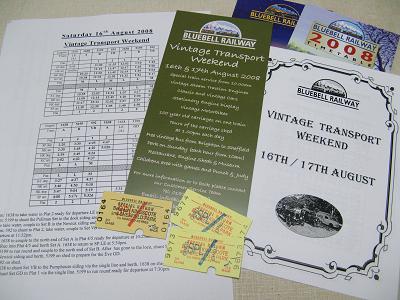 Tickets de Vintage Transport Weekend