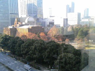 帝国ホテル・デラックスルームからの眺め1.JPG