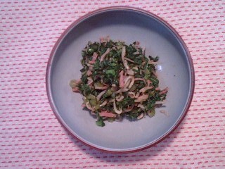 大根の葉のふりかけ