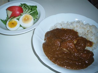 カレー＆サラダ