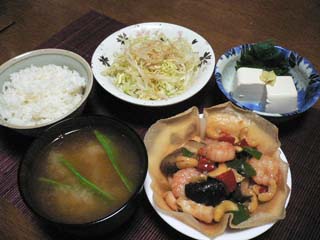 今日の夕食（5.22)