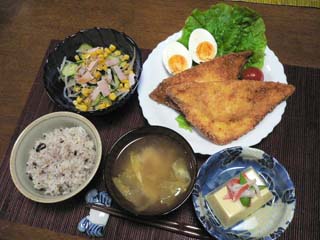 今日の夕食（6.12）