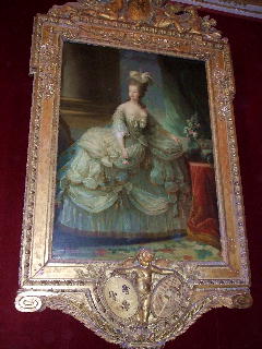マリー・アントワネット肖像画　ヴェルサイユ宮殿