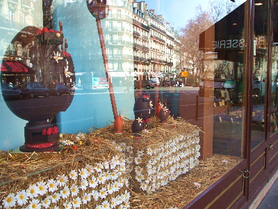 20070326 La Maison du Chocolat の店頭の卵