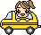 車と女の子.gif
