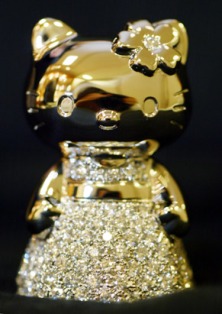 プラチナ製キティ