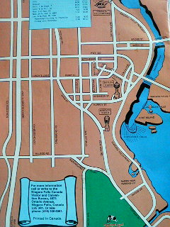 Ｎｉａｇａｒａ　Ｆａｌｌｓ　Ｍａｐ