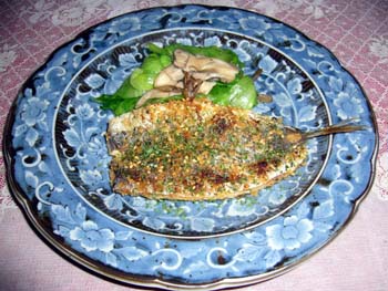 いわしの香草焼き