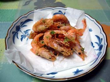 甘エビの空揚げ
