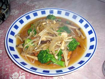 カジキマグロの餡かけ