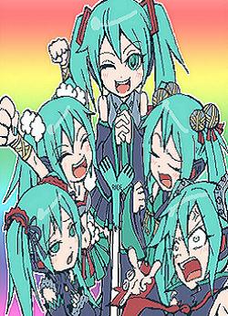 初音ミクのフォームチェンジ