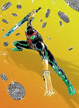 仮面ライダーオーズ　タトバコンボ　３