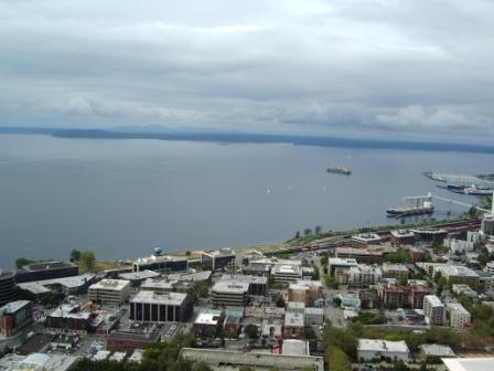 11 Elliott Bay from Space Needle