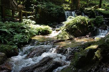 瓜割の滝