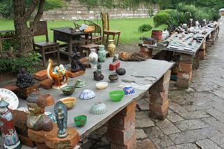 骨董品のみの市