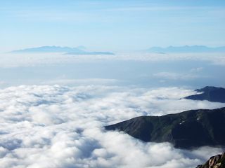 八ヶ岳、富士山