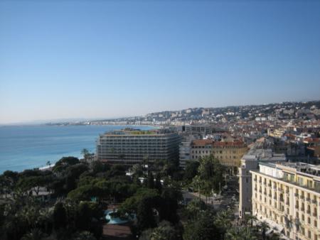 ニースの景色