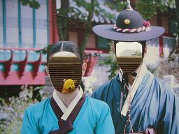 新羅免税店の屋上庭園？