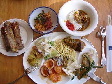 成田エクセルホテル東急のランチバッフェ