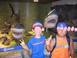 水族館でピースpart2