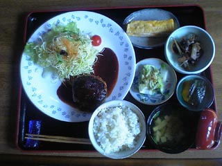 かみんぐハンバーグ定食