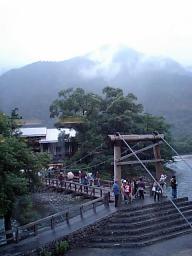 雨の河童橋 上高地