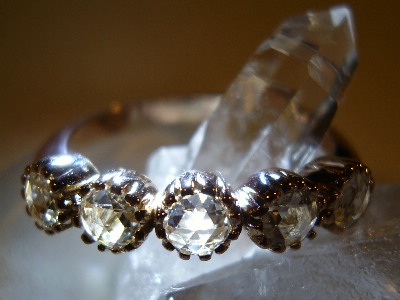 5石ローズカットリング-2