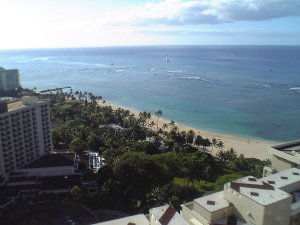 View from HiltonHawaiianV