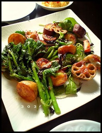 ３種のマスタードでヴィネグレット