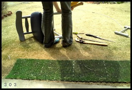 朝からギコギコ