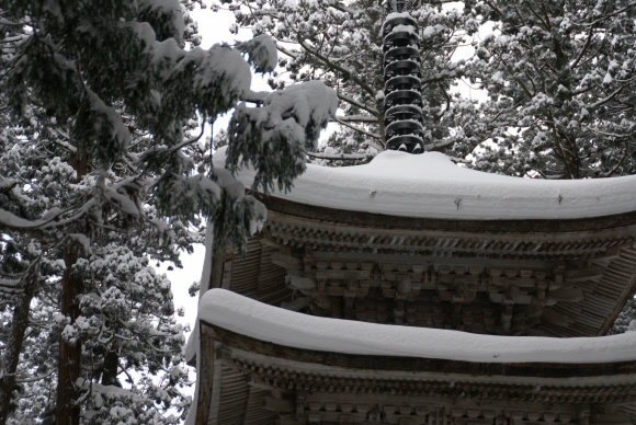 国宝羽黒山五重塔(2)