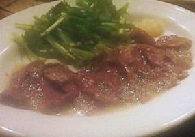 東京ホルモン本舗の和牛ハツ刺し