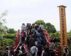 賑わう亀戸天神２