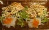 「西新橋　桜坂」の炙りサーモンと海の幸のカルパッチョ