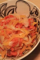 サーモンマリネサラダ