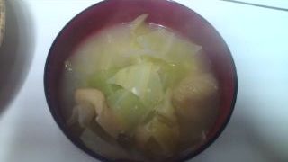キャベツ味噌汁