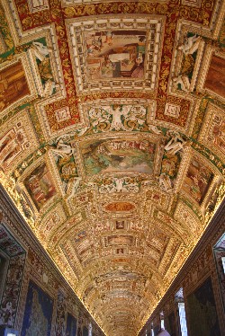 Vatican ceiling