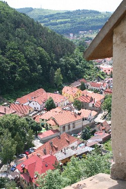 Karlstejn rooftops