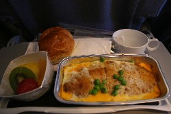 NRT-FRA　機内食２