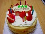 誕生日ケーキ