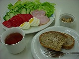 ライ麦パンランチ