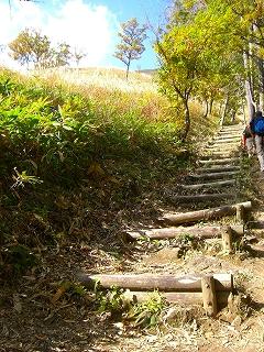 深入山　階段？