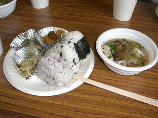 そば　お昼