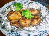 しいたけのオーブン焼き