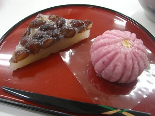 水無月と夏菊