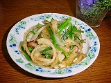 ニラと玉ねぎ